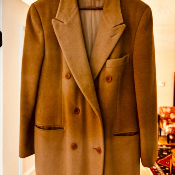 The Ultimate Archival Coat — Rare 1990s Giorgio Armani Black Label Camel Hair - Picture 5 of 10
